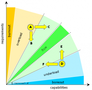 boreout and burnout as functions of capabilities and requiremens